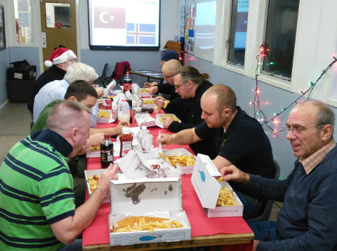 Christmas Fish & Chip evening