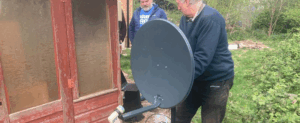 Geostationary Satellite working.